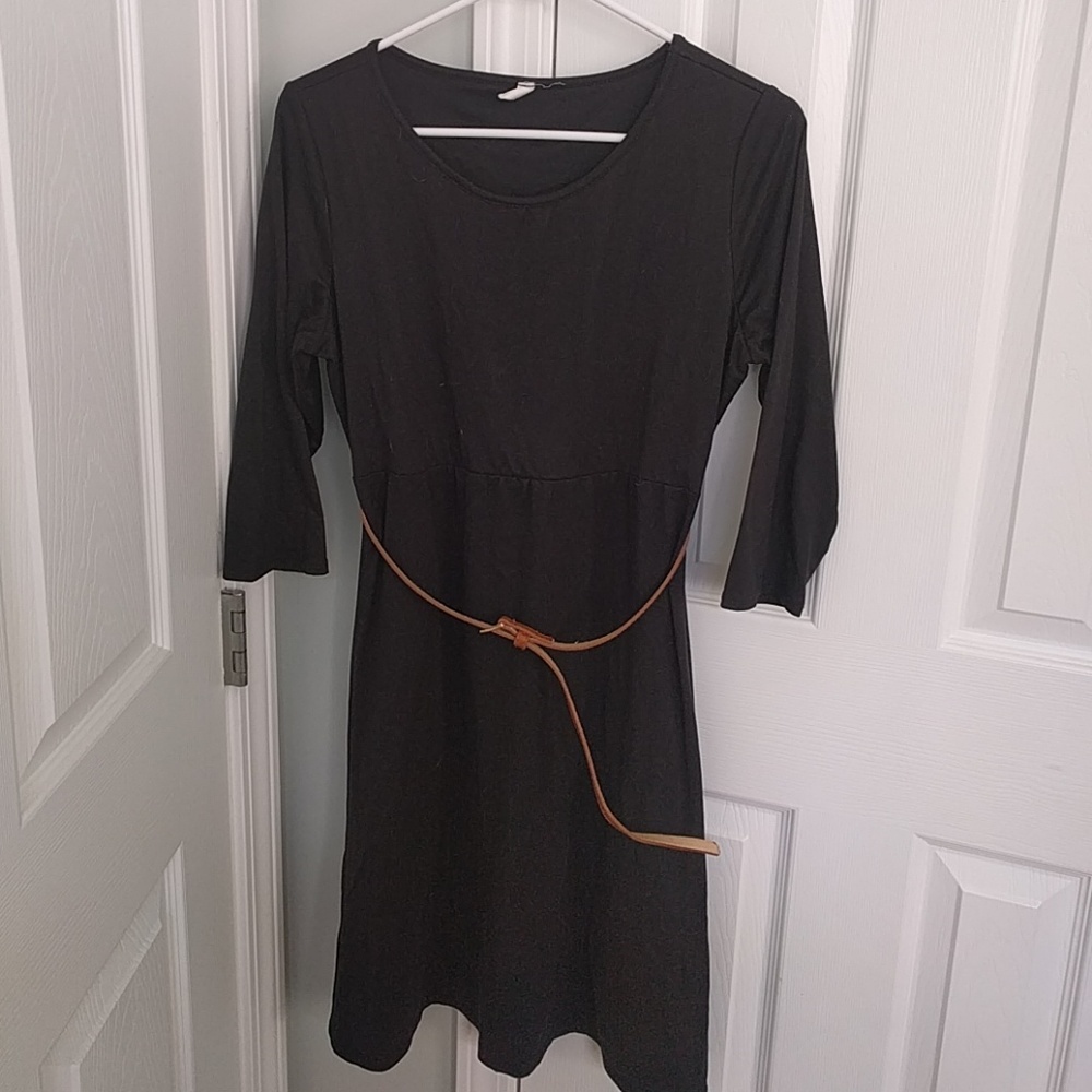 SALE! Pinkblush Maternity dress with belt